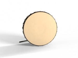 drum and gavel model Model 3D