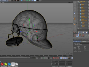 worker helmet model 3D Model