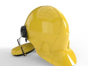 worker helmet model 3D Model