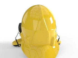 worker helmet model 3D Model