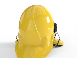 worker helmet model 3D Model