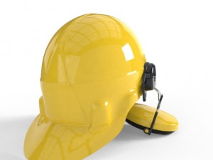 worker helmet model 3D 모델
