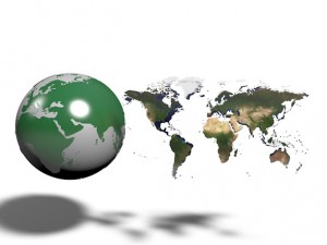 world map element v22 3D मॉडल