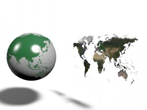 world map element v22 3D Model