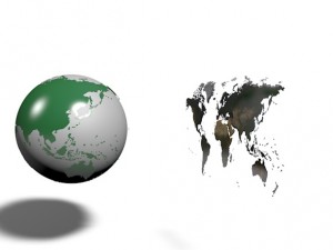 world map element v22 3D Model
