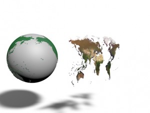 world map element v22 3D Model