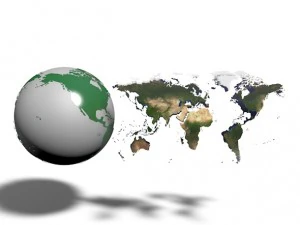 world map element v22 3D Model
