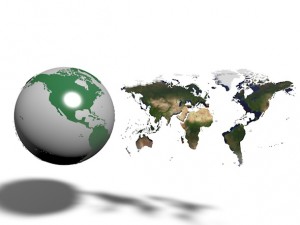 world map element v22 3D Model