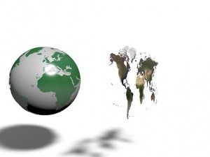 world map element v22 3D Model