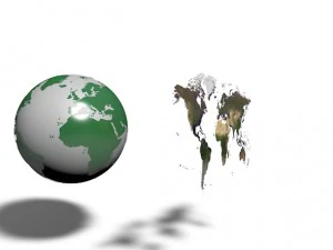 world map element v22 3D Model