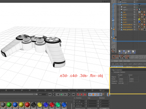 gamepad model element v 22 3D Model