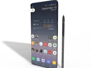 サムスンノート 8 エレメント 3D v 22 3Dモデル