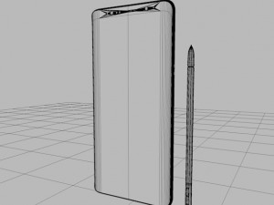 samsung note 8 element 3d v 22 3D Model