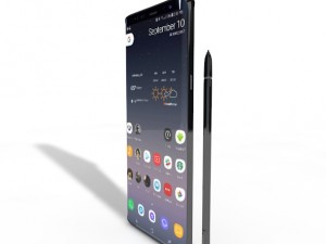 samsung note 8 element 3d v 22 3D Model