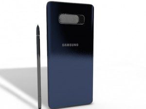 samsung note 8 element 3d v 22 3D Model