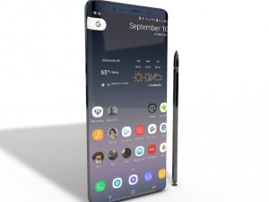 samsung note 8 element 3d v 22 3D Model