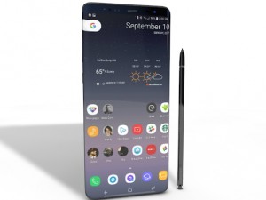 samsung note 8 element 3d v 22 3D Model