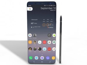 samsung note 8 element 3d v 22 3D Model