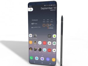 samsung note 8 element 3d v 22 3D Model