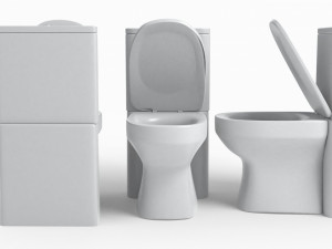 water closet model 3D मॉडल
