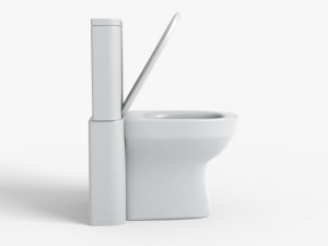 water closet model 3D 模型