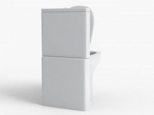 water closet model 3D 模型
