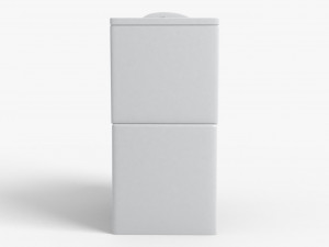 water closet model 3D 模型