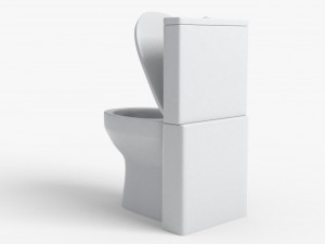 water closet model 3D 模型