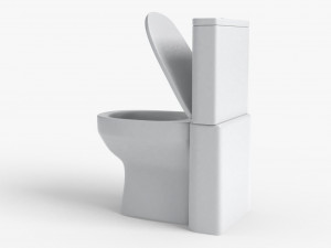 water closet model 3D 模型