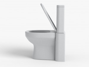water closet model 3D 模型