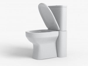 water closet model 3D 模型