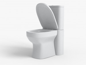 water closet model 3D 模型
