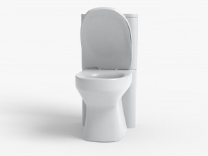 water closet model 3D 模型