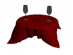 valentines day set 3D मॉडल