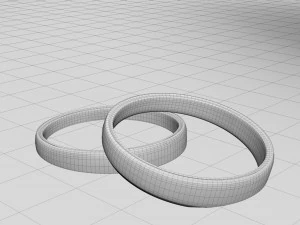 valentines day set 3D Model