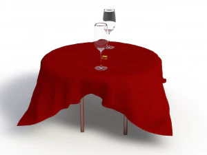 valentines day set 3D Model