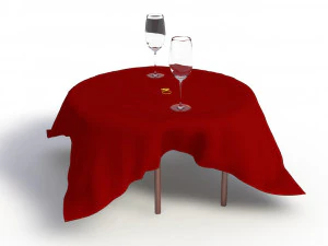 valentines day set 3D Model