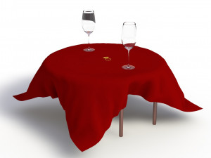 valentines day set 3D मॉडल