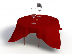 valentines day set 3D Model