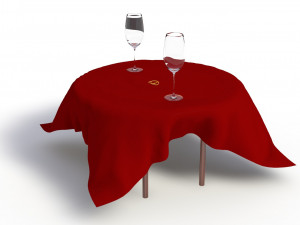 valentines day set 3D मॉडल