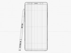 samsung galaxy note 9 3D Model