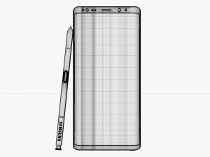 samsung galaxy note 9 3D Model