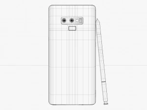 samsung galaxy note 9 3D Model