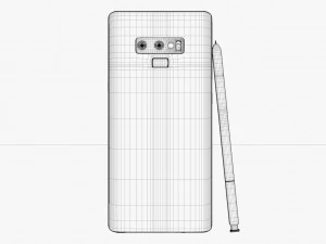 samsung galaxy note 9 3D Model