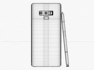 samsung galaxy note 9 3D Model
