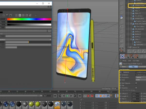 samsung galaxy note 9 3D Model