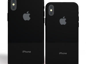 iphone 10 and 10 max 3D मॉडल