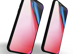 iphone 10 and 10 max 3D मॉडल