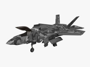 game model f35b war fly 3D मॉडल