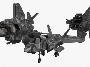 game model f35b war fly Model 3D